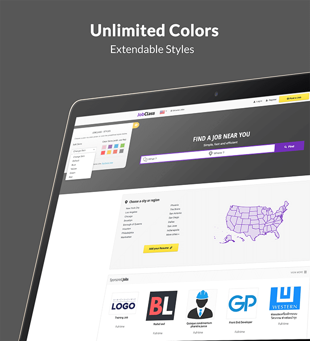 JobClass - Job Board Web Application