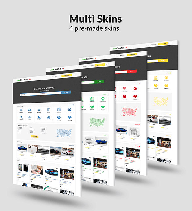 LaraClassifier - Classified Ads Web Application