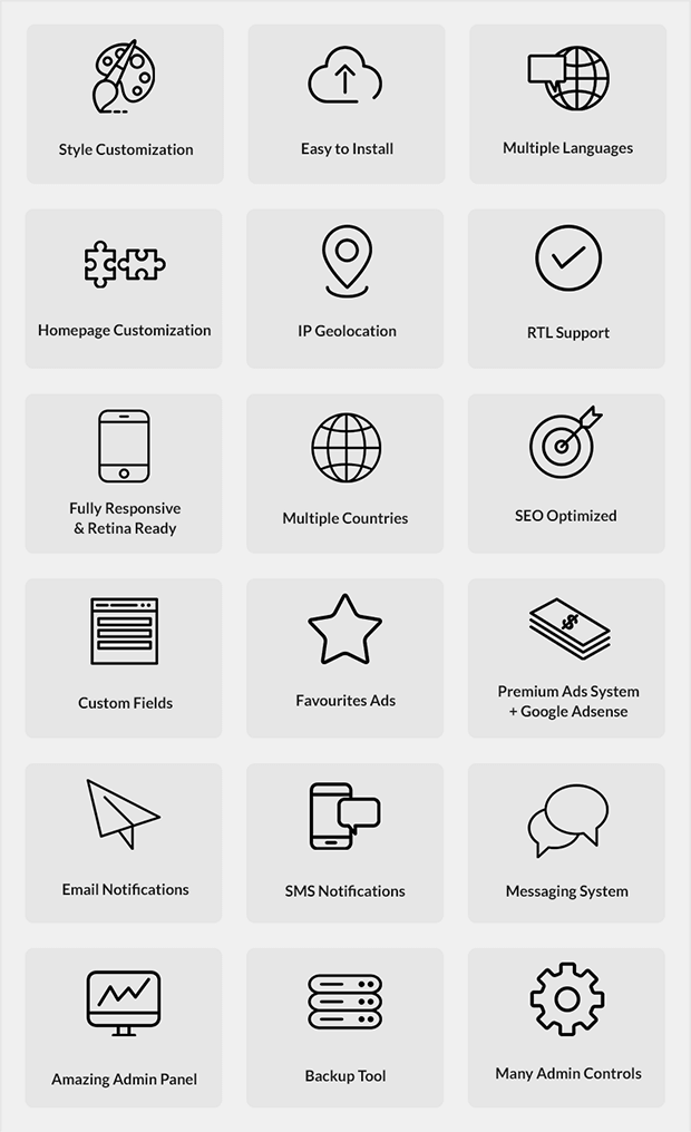 LaraClassifier - Classified Ads Web Application